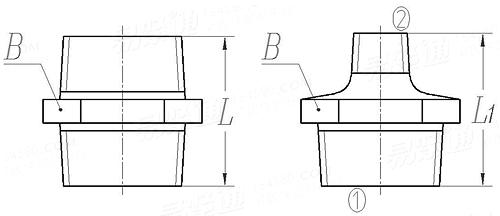 JIS B 2301 (A39) - 2013 螺紋型可鍛鑄鐵管件 - II級六角短管及異徑六角短管
